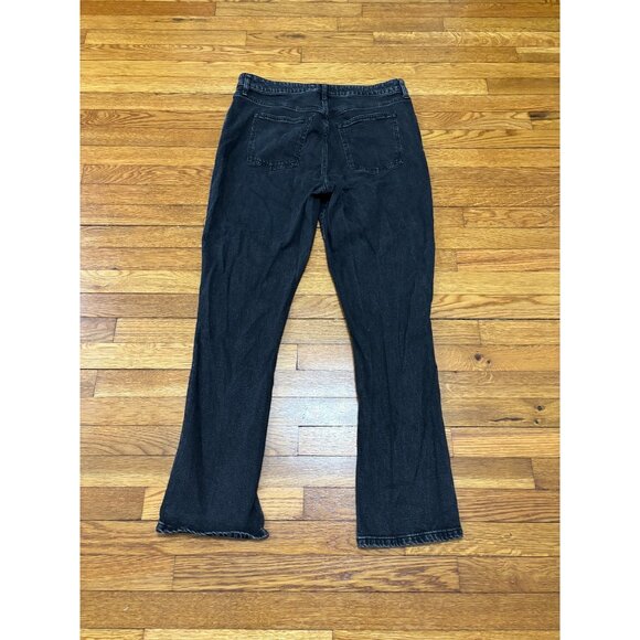 Abercrombie & Fitch Womens Skinny High Rise Jeans Size 16 Black Curve Love Denim - Picture 6 of 7